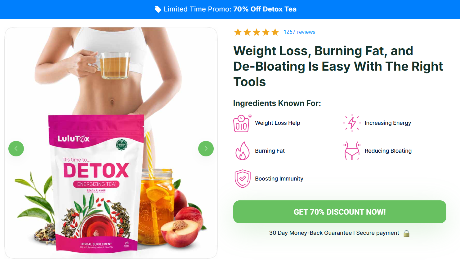 Lulutox Detox Tea Australia