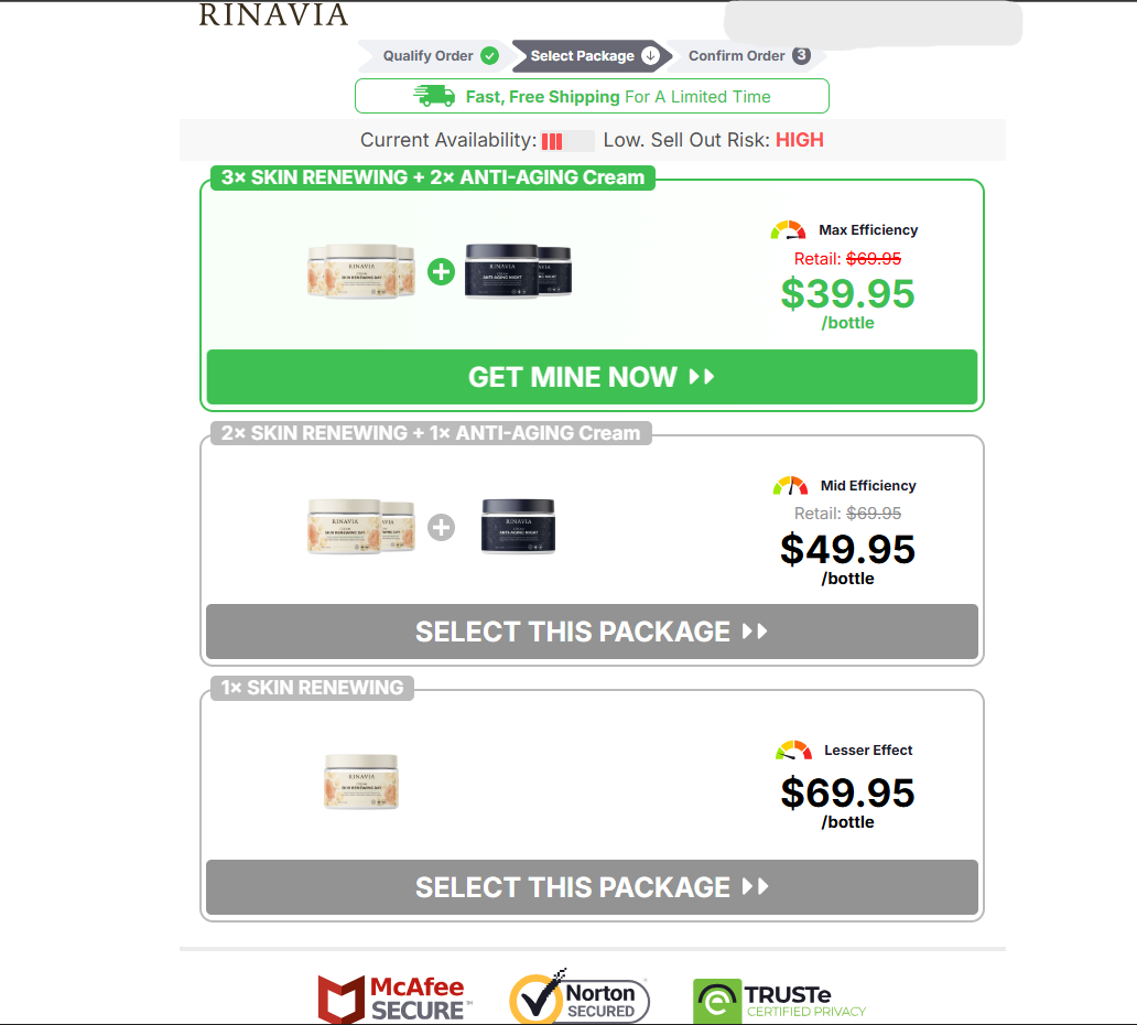 Rinavia Skin Renewing Day Cream Australia