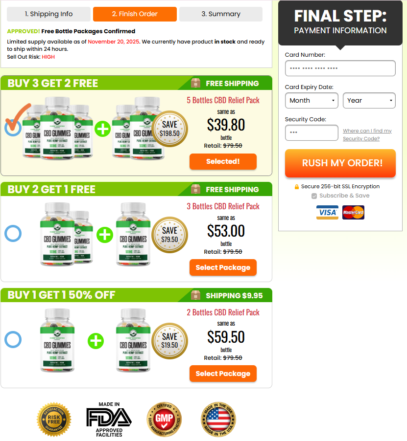 Forest Mountain Farms CBD Gummies