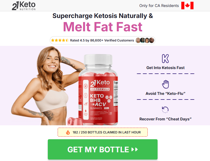 21KETO Gummies Canada 21KETO Gummies Canada